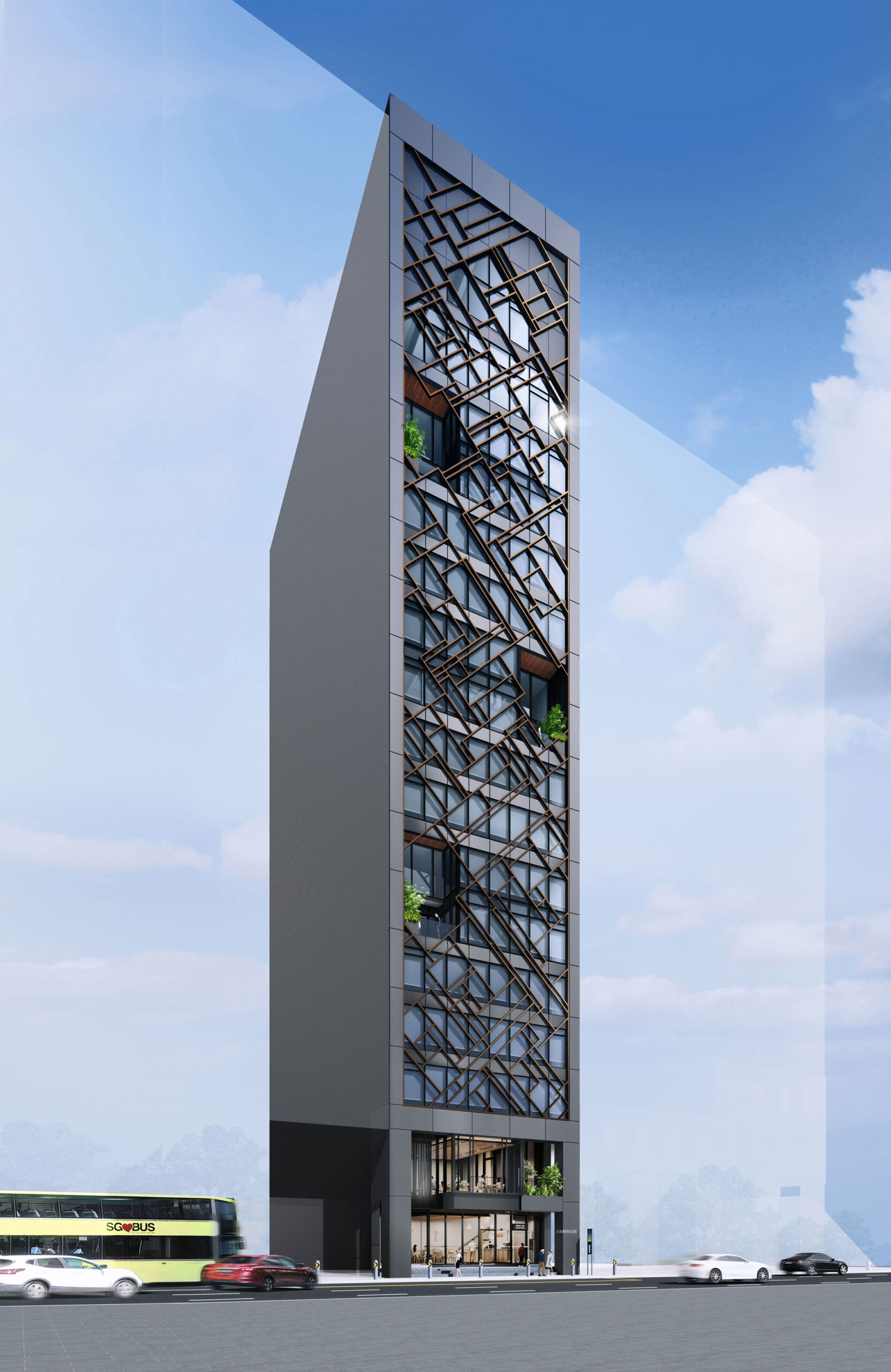 8 Robinson office building Singapore