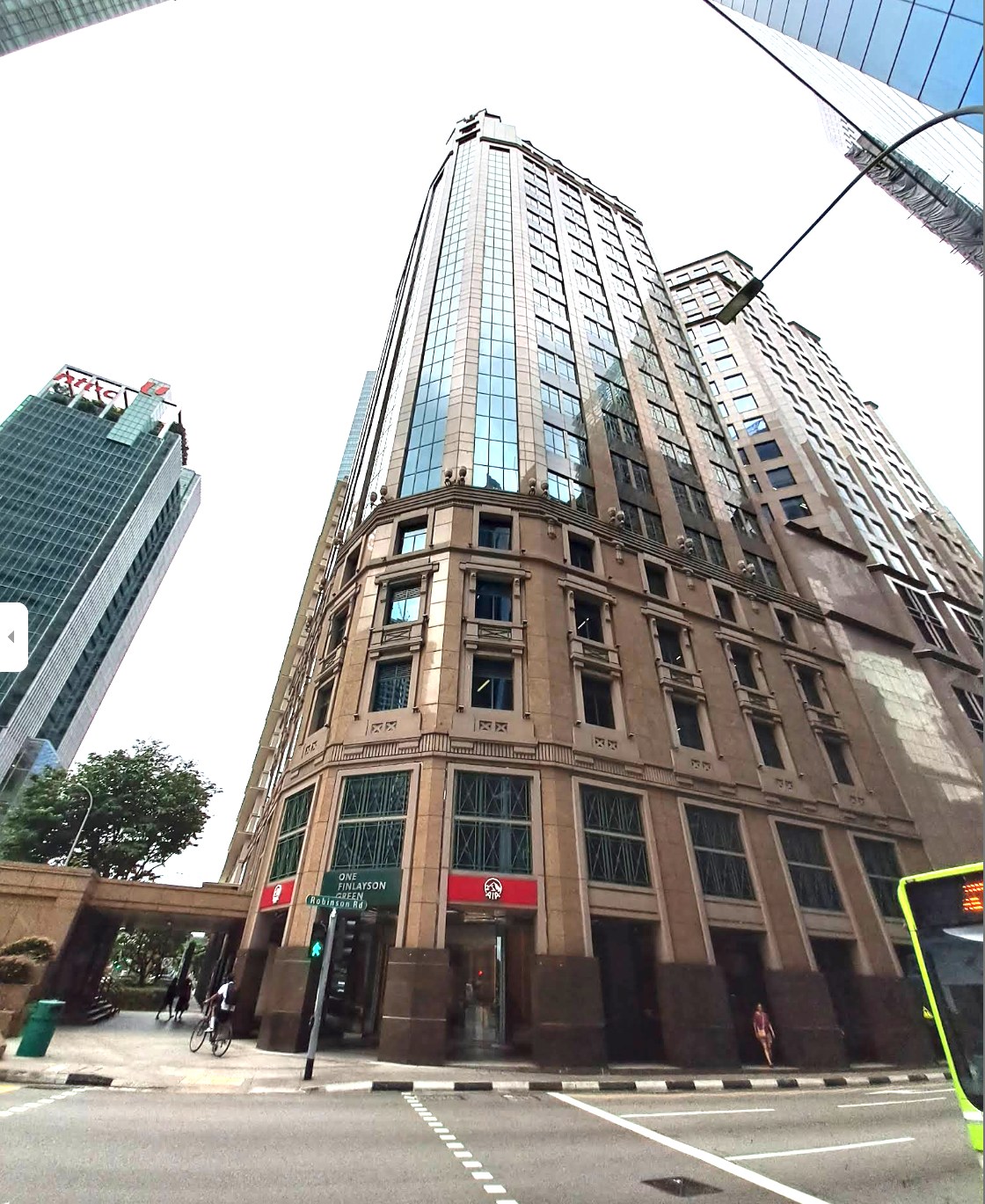 One Finlayson Green office building Singapore